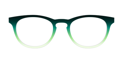 The Jade to Chartreuse Gradient - Front Top Thumbnail - Pair Eyewear