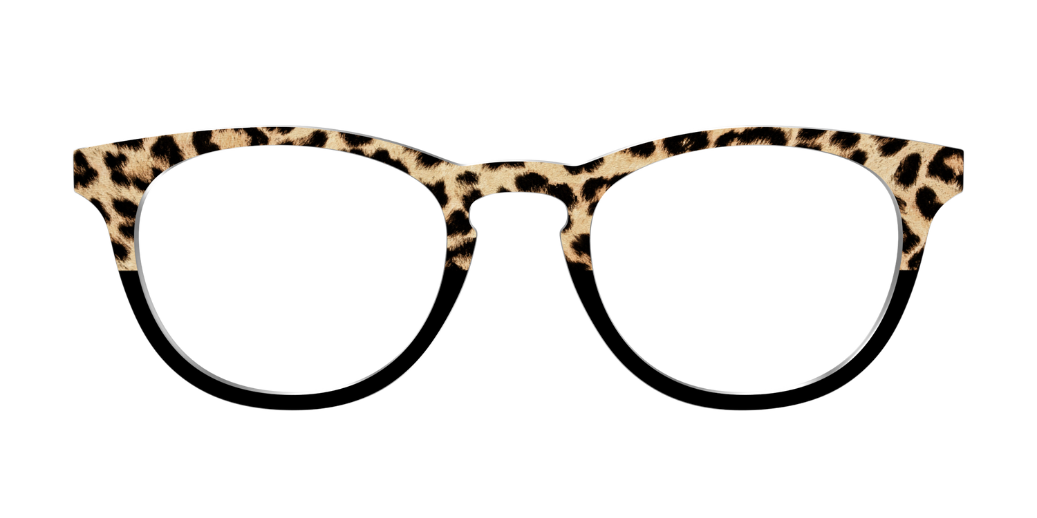 The Leopard Spots Split - Front Top Image - Pair Eyewear