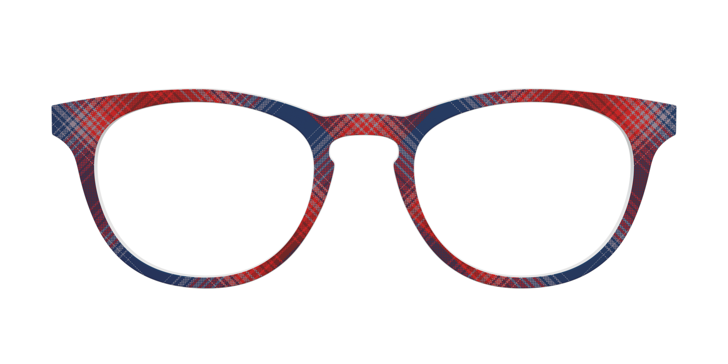 The Lodge Plaid - Front Top Image - Pair Eyewear