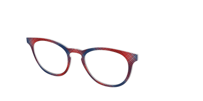 The Lodge Plaid - Angle Top Thumbnail - Pair Eyewear