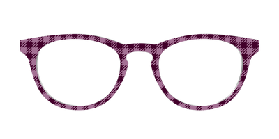 The Merlot Gingham - Front Top Thumbnail - Pair Eyewear