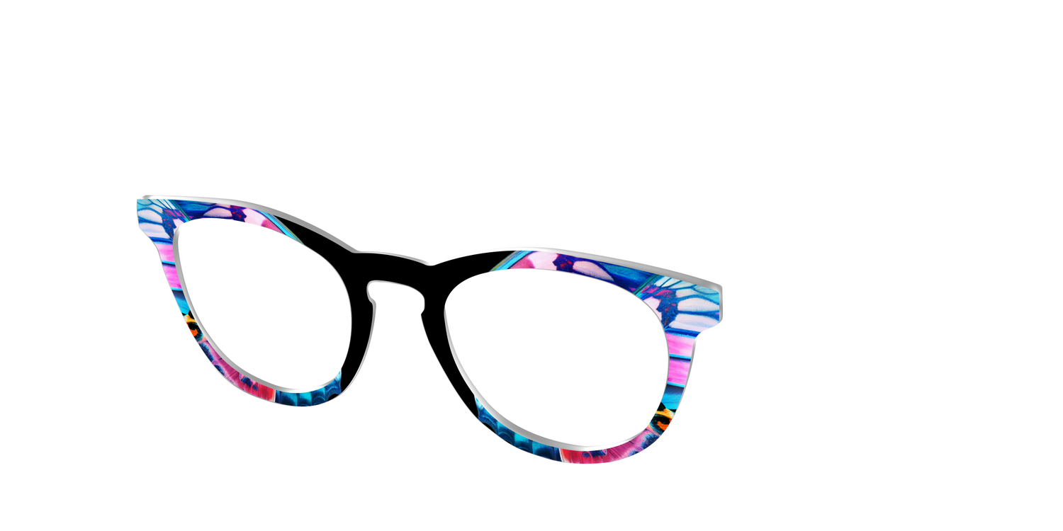 The Moonlit Radiance Wings - Angle Top Image - Pair Eyewear