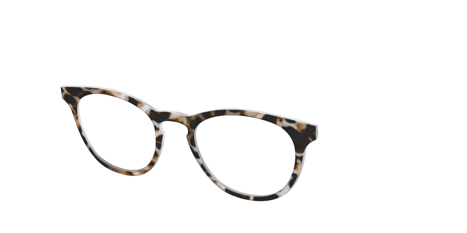 The Neutral Tort - Angle Top Image - Pair Eyewear