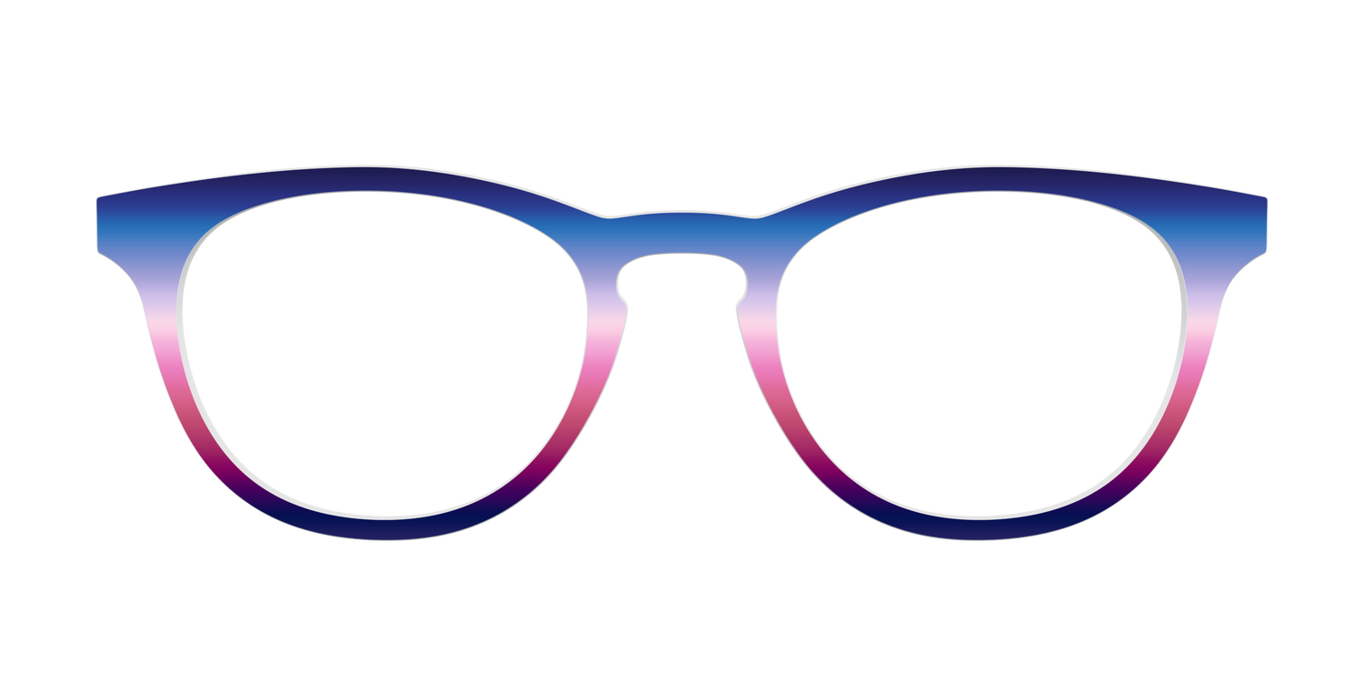 The Nightfall Gradient - Front Top Image - Pair Eyewear