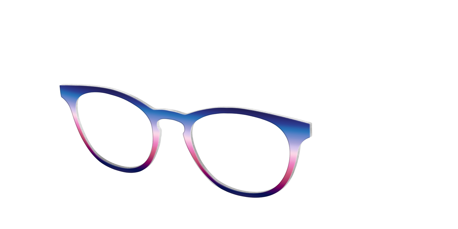 The Nightfall Gradient - Angle Top Image - Pair Eyewear