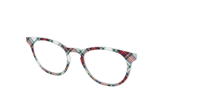 The Noel Plaid - Angle Top Thumbnail - Pair Eyewear