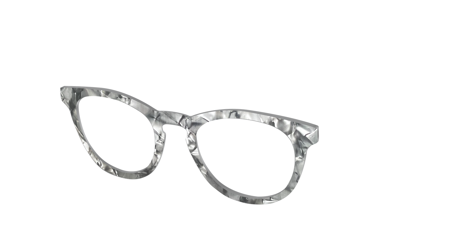 The Obsidian Pearl Marble - Angle Top Image - Pair Eyewear