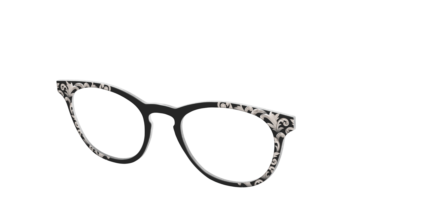 The Ornate Leaves - Angle Top Image - Pair Eyewear
