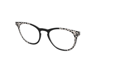 The Ornate Leaves - Angle Top Thumbnail - Pair Eyewear