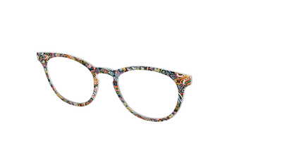 The Paradise Paisley - Angle Top Thumbnail - Pair Eyewear