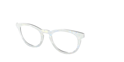 The Pearlescent Stripes Split - Angle Top Thumbnail - Pair Eyewear
