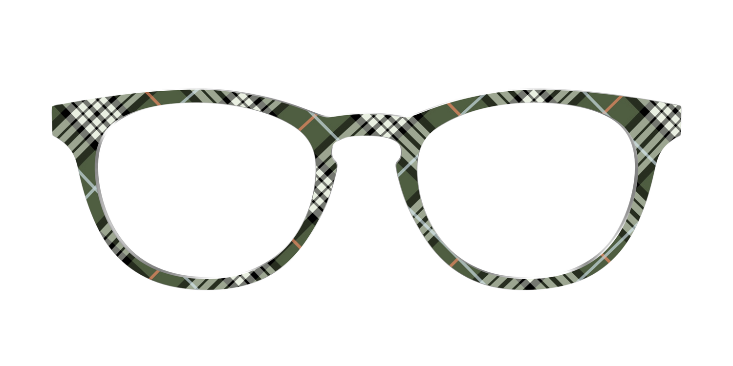 The Personality Plaid - Front Top Image - Pair Eyewear