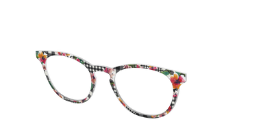 The Petal Plaid - Angle Top Thumbnail - Pair Eyewear