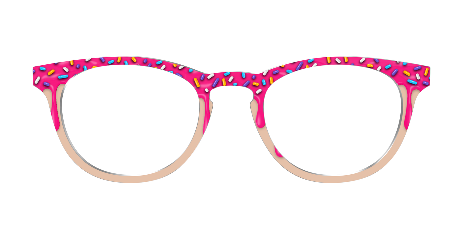 The Pink Pastry - Front Top Image - Pair Eyewear