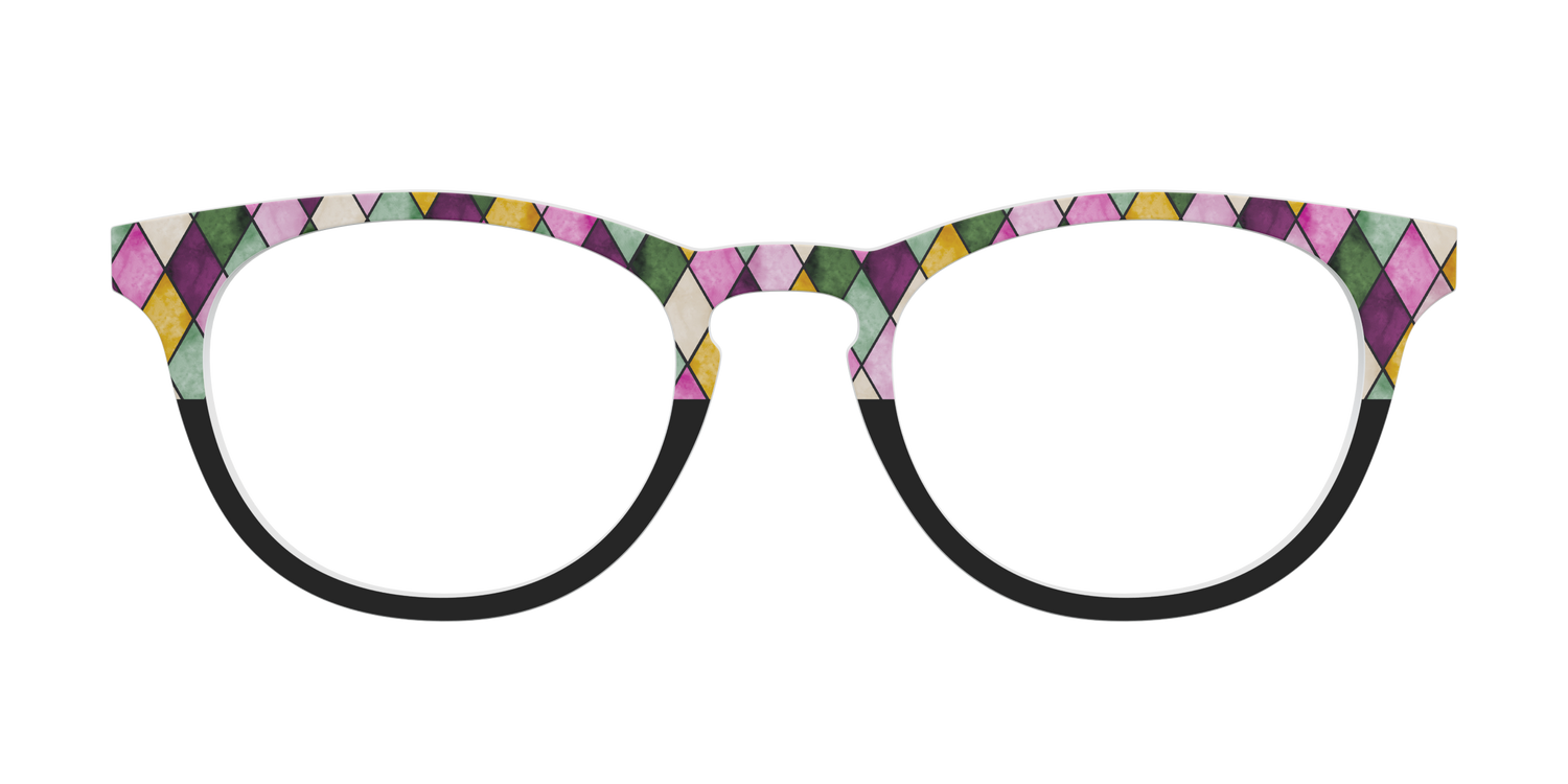 The Playful Harley Split - Front Top Image - Pair Eyewear