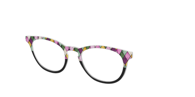 The Playful Harley Split - Angle Top Thumbnail - Pair Eyewear