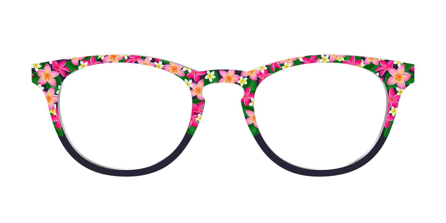 The Plumeria Crown - Front Top Image - Pair Eyewear