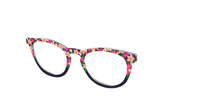 The Plumeria Crown - Angle Top Thumbnail - Pair Eyewear