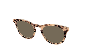 The Polarized Bisque Tortoise Split Sun Top - Angle Top Thumbnail - Pair Eyewear