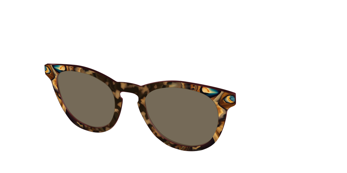 The Polarized Moth Wings Sun Top - Angle Top Image - Pair Eyewear