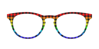The Primary Plaid - Front Top Thumbnail - Pair Eyewear