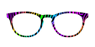 The Prismatic Zebra - Front Top Thumbnail - Pair Eyewear