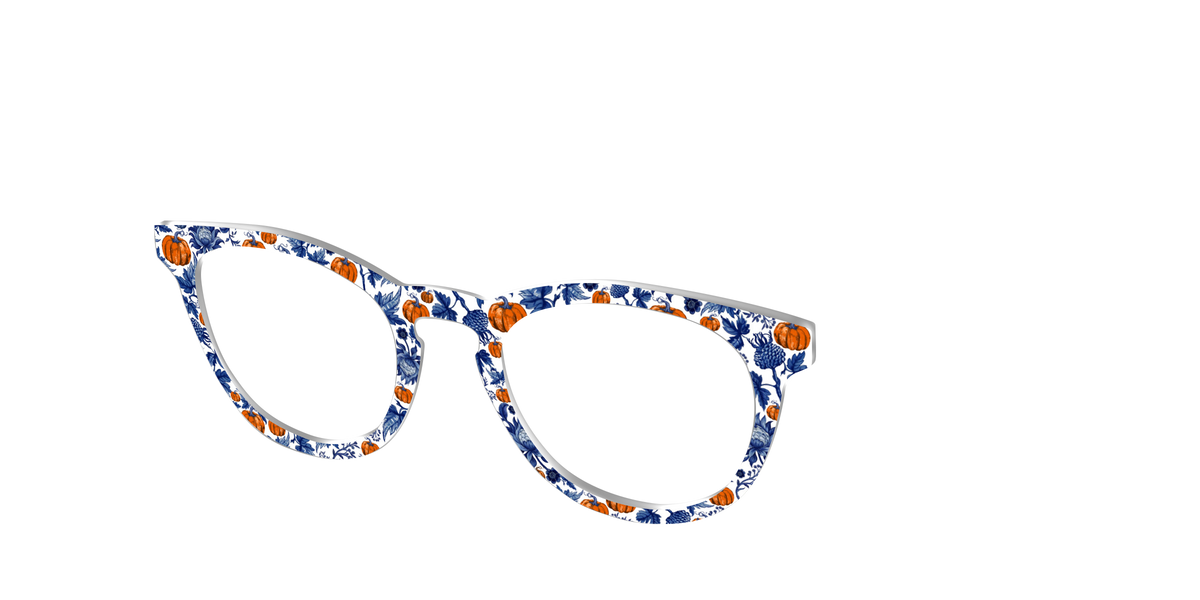 The Pumpkin Garden Toile - Angle Top Image - Pair Eyewear