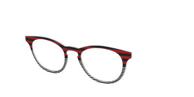 The Punk Stripes Split - Angle Top Thumbnail - Pair Eyewear