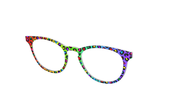 The Rainbow Cheetah - Angle Top Thumbnail - Pair Eyewear