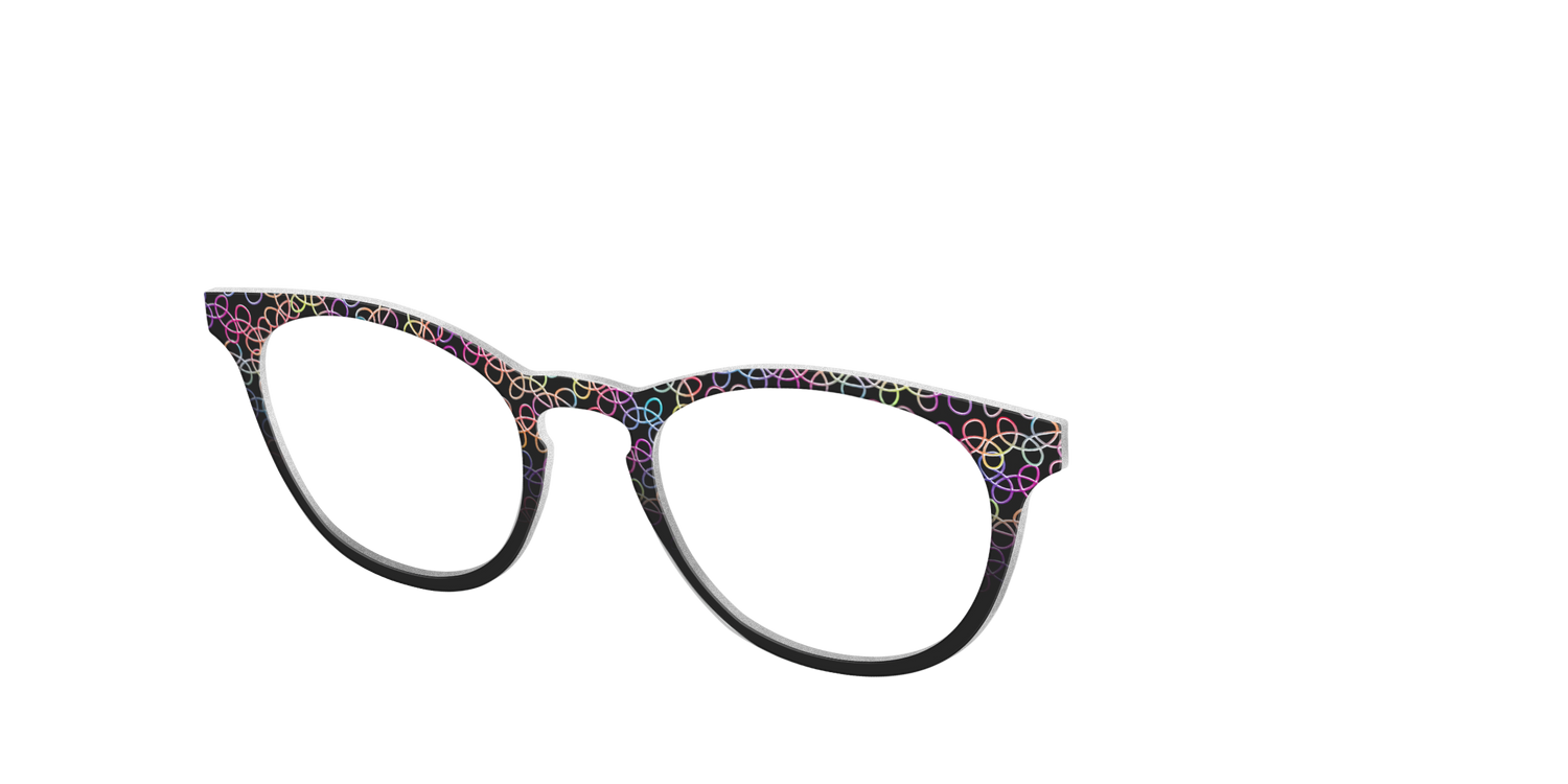 The Rainbow Necklace - Angle Top Image - Pair Eyewear