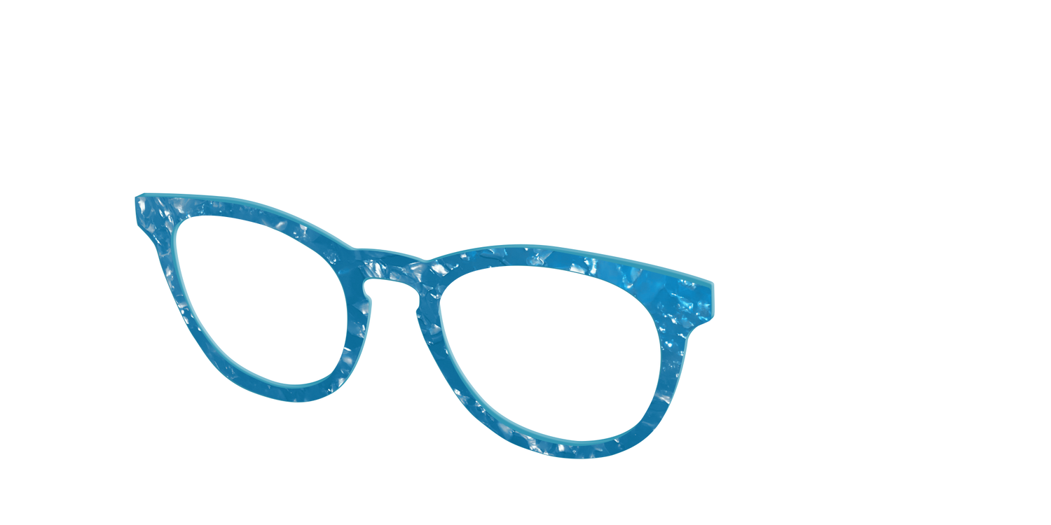 The Riptide Pearl Marble - Angle Top Image - Pair Eyewear