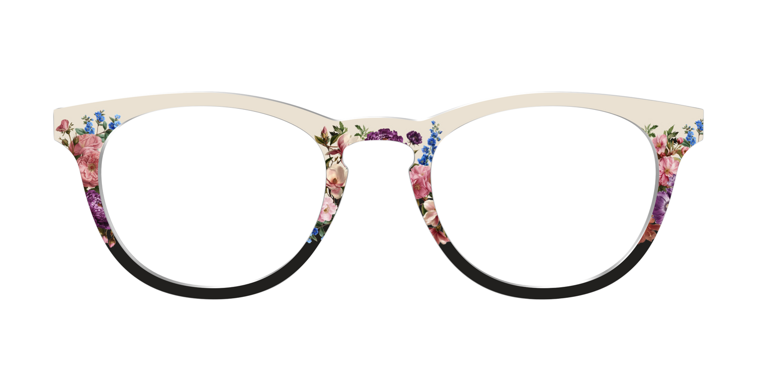 The Romantic Blossoms Split - Front Top Image - Pair Eyewear