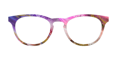 The Rose Quartz Crystal - Front Top Thumbnail - Pair Eyewear