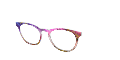 The Rose Quartz Crystal - Angle Top Thumbnail - Pair Eyewear
