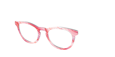 The Rose Quartz Geode - Angle Top Thumbnail - Pair Eyewear