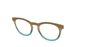 The Sand to Sea Gradient Check - Angle Top Thumbnail - Pair Eyewear