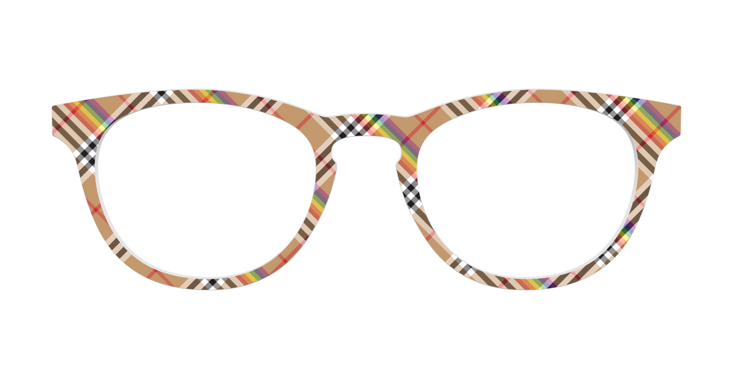 The Scholarly Plaid - Front Top Image - Pair Eyewear