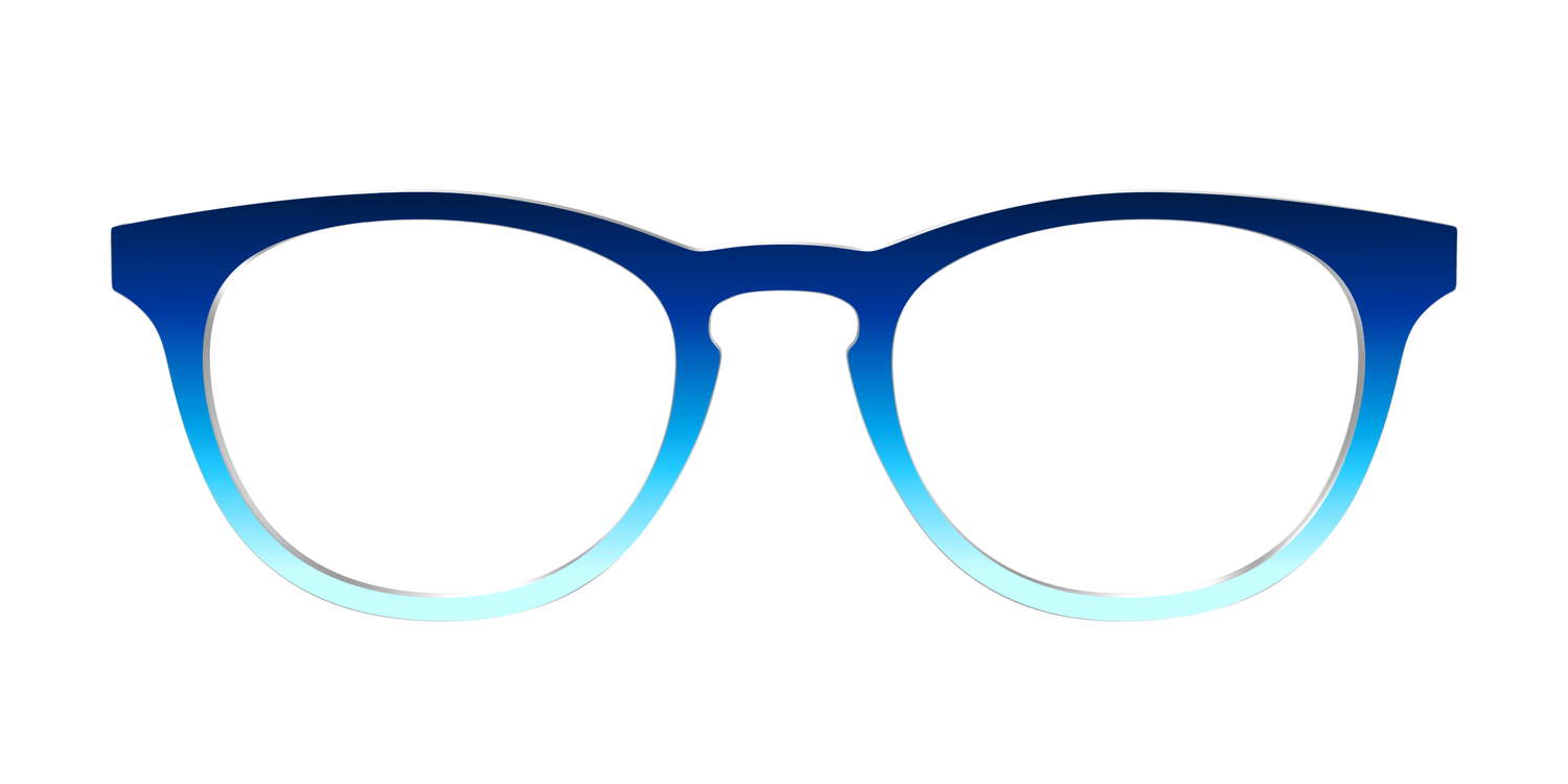 The Seaside Gradient - Front Top Image - Pair Eyewear
