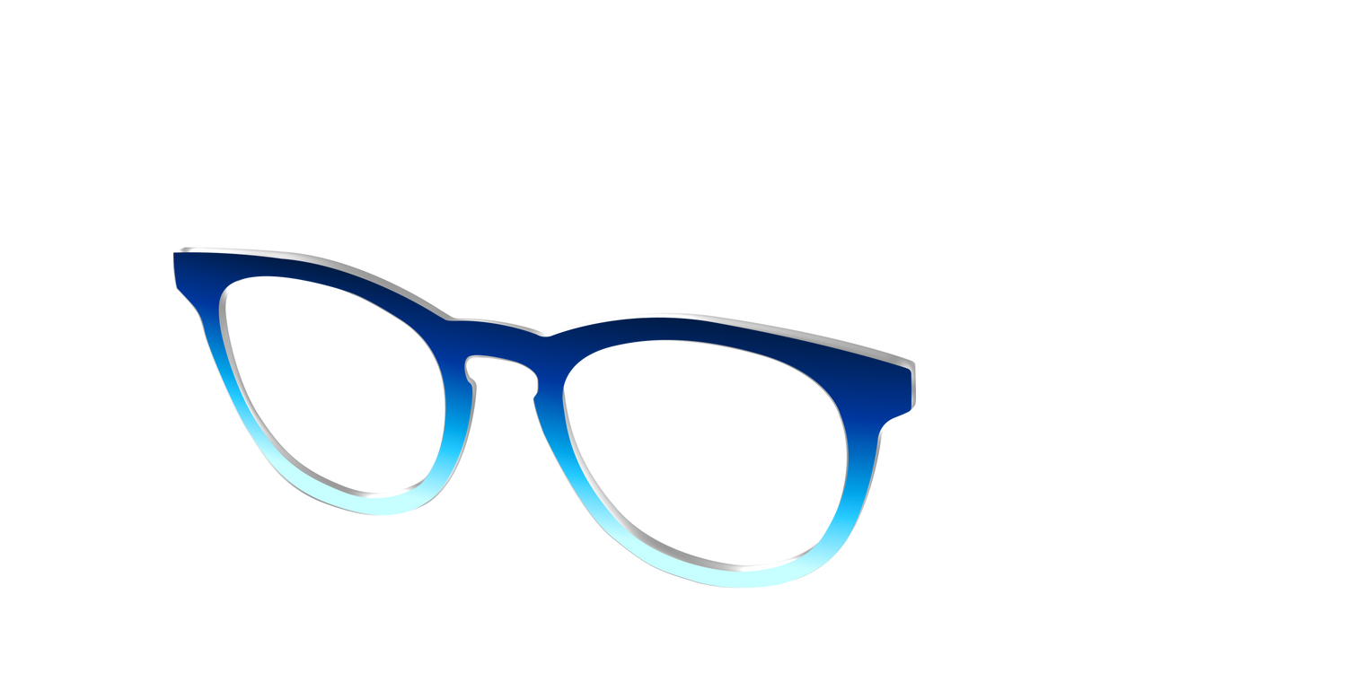 The Seaside Gradient - Angle Top Image - Pair Eyewear