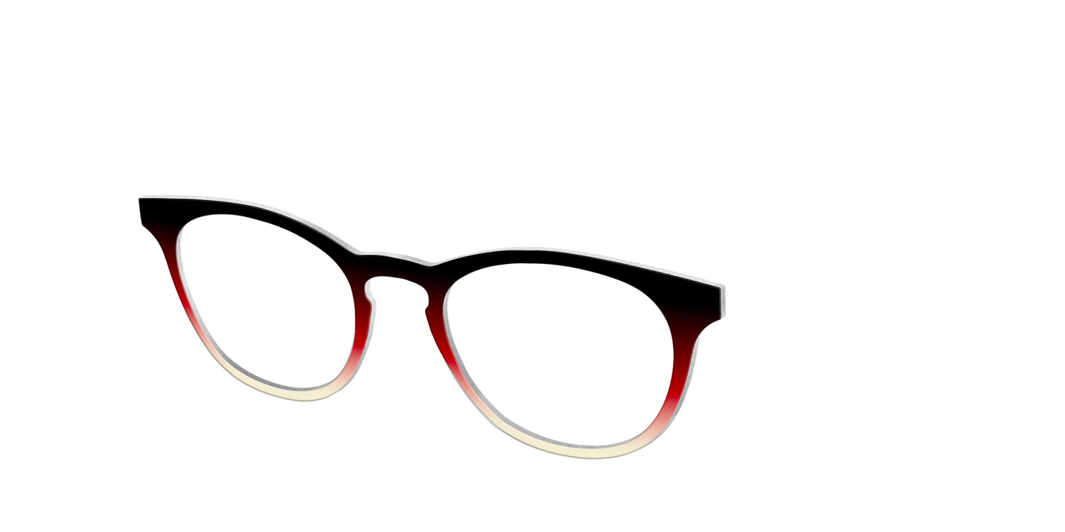 The Season's Greetings Gradient - Angle Top Image - Pair Eyewear