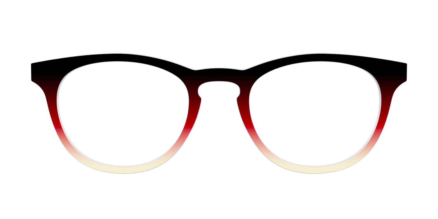 The Season's Greetings Gradient - Front Top Image - Pair Eyewear