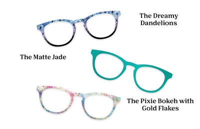 The Serra - Seafoam Clear - Pairing Set - Pair Eyewear