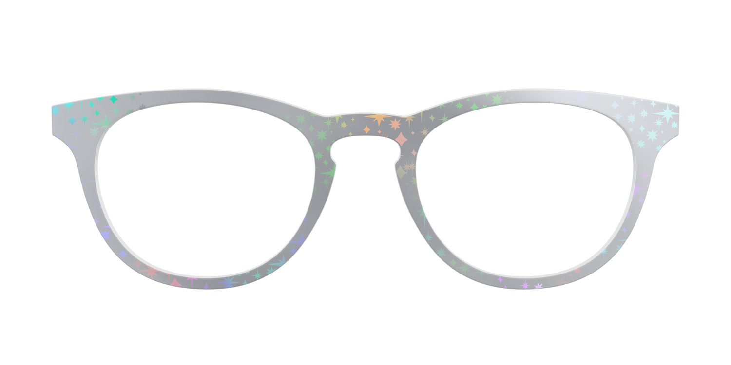 The Silver Starburst - Front Top Image - Pair Eyewear