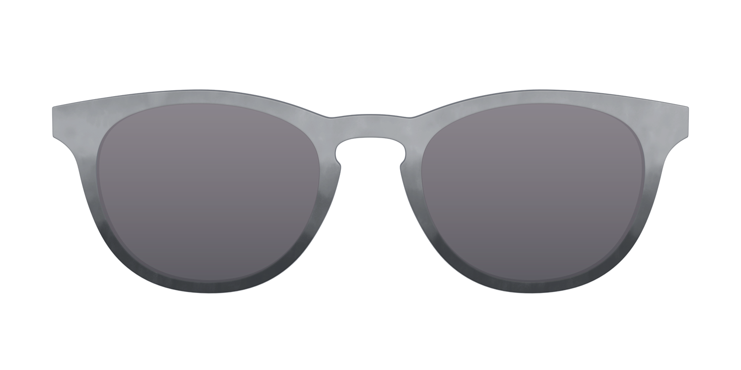 The Polarized Slate Dip Dye Sun Top - Front Top Image - Pair Eyewear