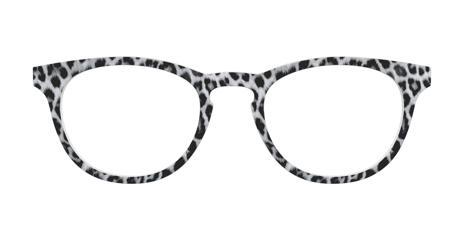 The Snow Leopard Spots - Front Top Image - Pair Eyewear