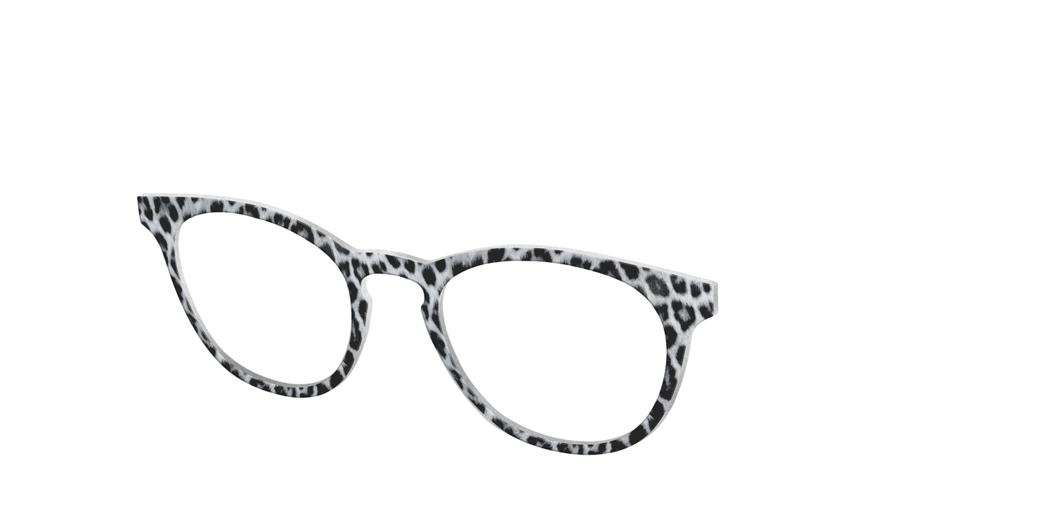 The Snow Leopard Spots - Angle Top Image - Pair Eyewear