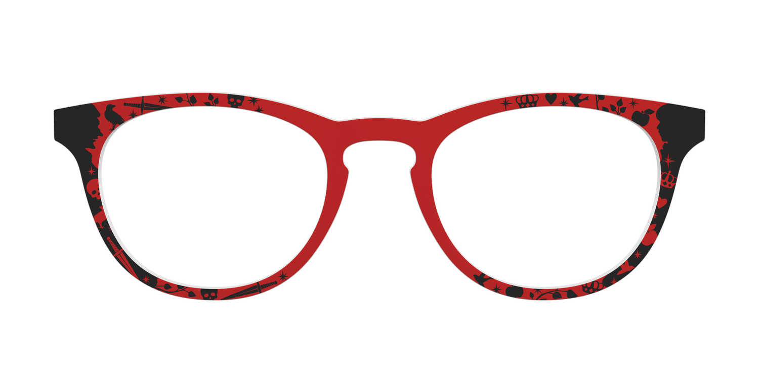 The Snow White After Dark - Front Top Image - Pair Eyewear