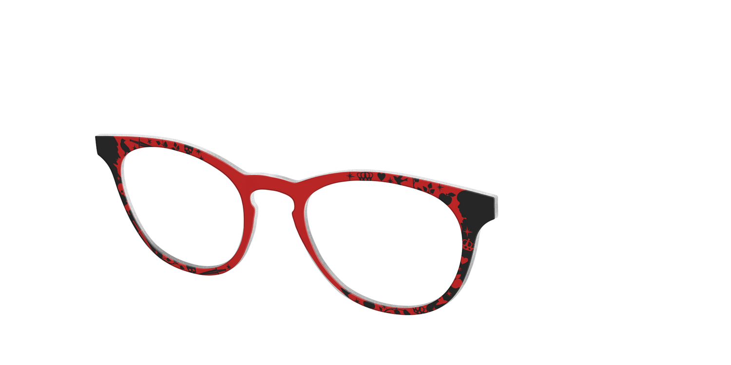 The Snow White After Dark - Angle Top Image - Pair Eyewear