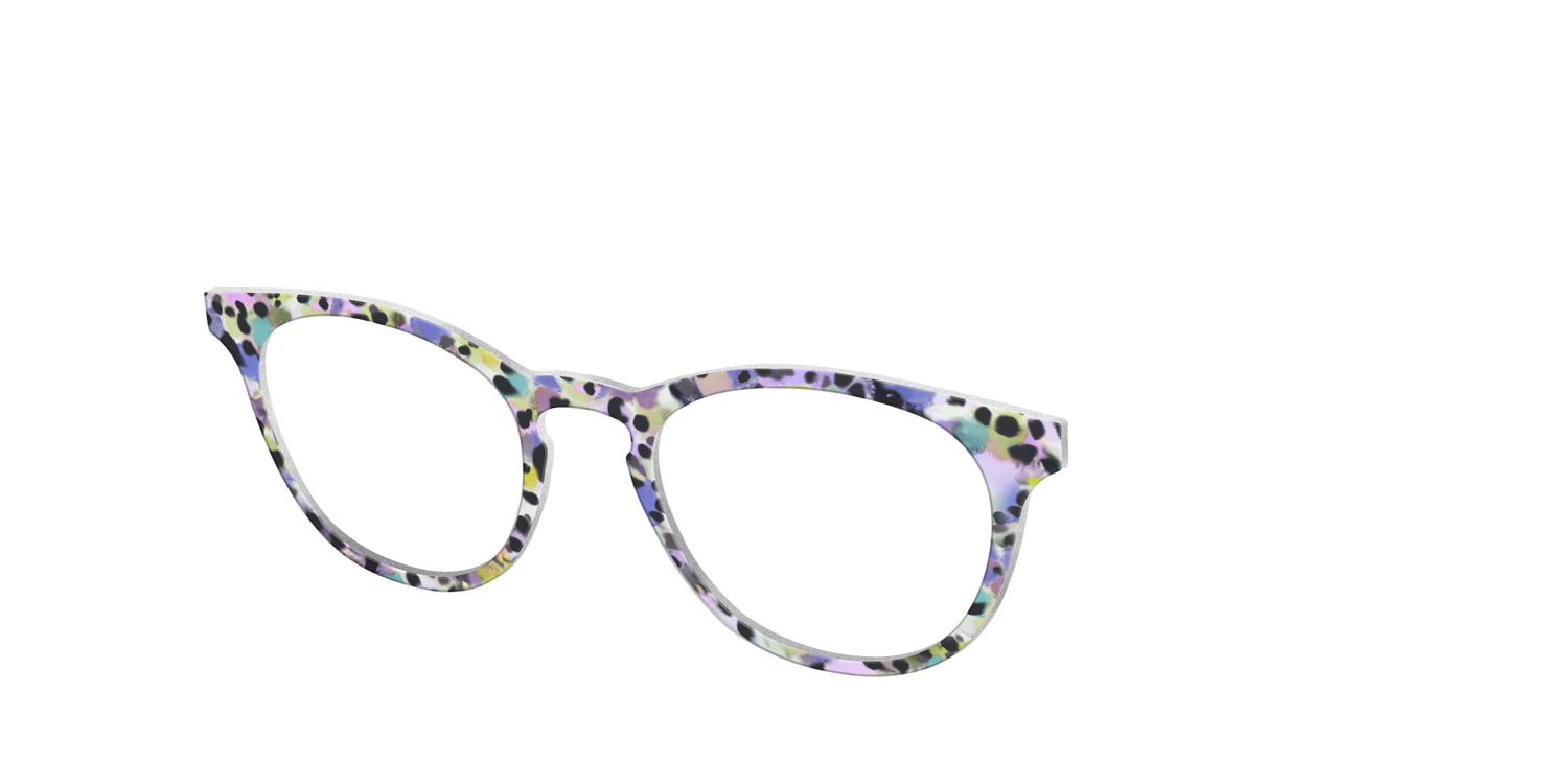 The Speckled Winter Tort - Angle Top Image - Pair Eyewear