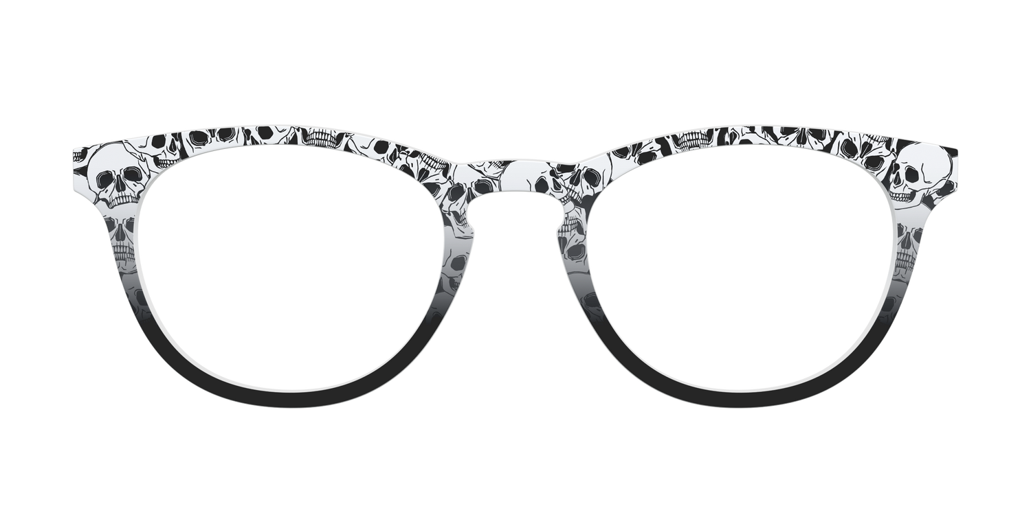 The Stacked Skulls - Front Top Image - Pair Eyewear